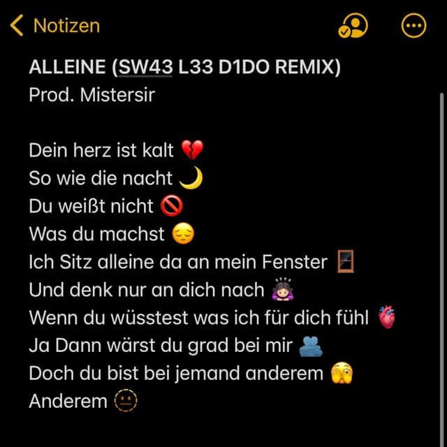 ALLEINE - SW43 L33 D1DO REMIX