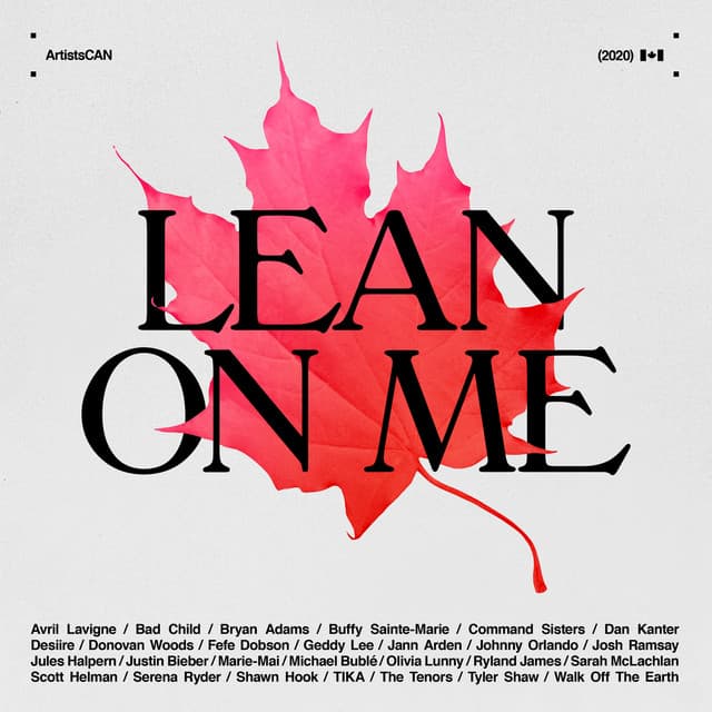 Lean on Me - ArtistsCAN
