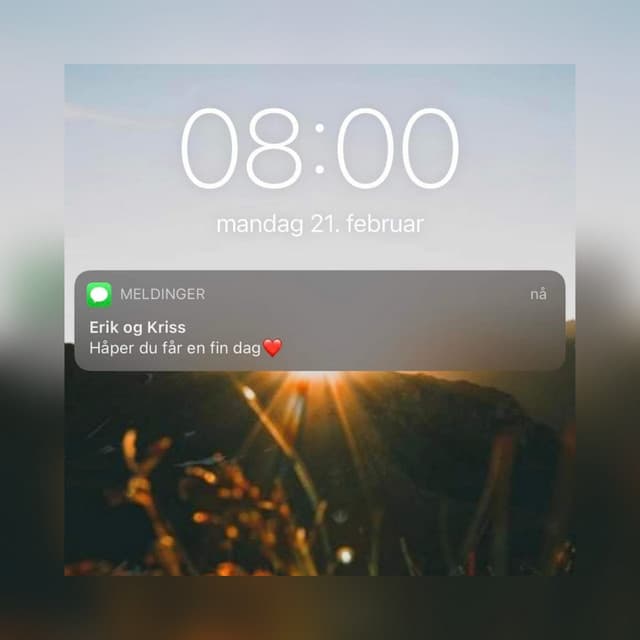 Håper du får en fin dag