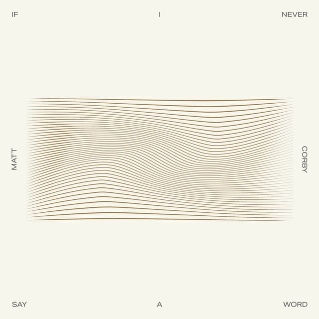 If I Never Say A Word