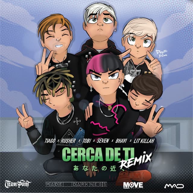 Cerca de tí - Remix